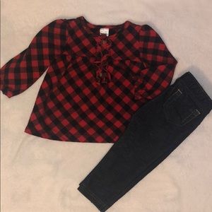 Baby girl outfit 12m